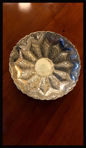 II.2260 CENTRO DE MESA DE PLATA