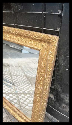 II.3175   TRIO DE ESPEJOS DORADOS