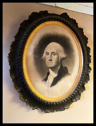 II.3185   MARCO NEGRO OVALADO