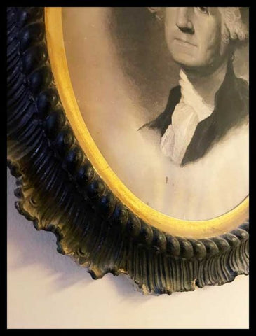 II.3185   MARCO NEGRO OVALADO