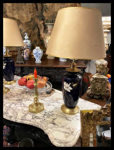 II.3189   PAR DE LÁMPARAS DE SOBREMESA