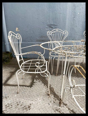 I.3454   JUEGO DE TERRAZA DE FIERRO