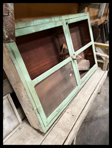 I.3490  MUEBLE BOTIQUÍN VERDE AGUA