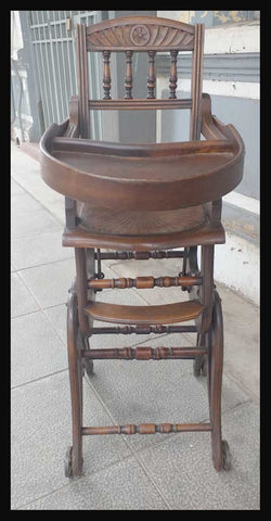 I.1897 SILLAS MADERA NIÑO 3 POSICIONES