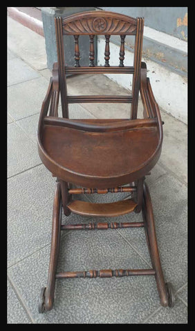 I.1897 SILLAS MADERA NIÑO 3 POSICIONES