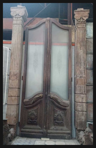 II.2282 PAR DE PUERTAS FRANCESAS