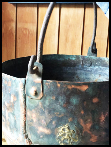 II.3236   TRÍO DE OLLAS DE COBRE