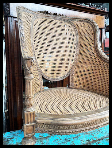 I.3617  SILLÓN DE JUNCO