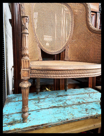 I.3617  SILLÓN DE JUNCO