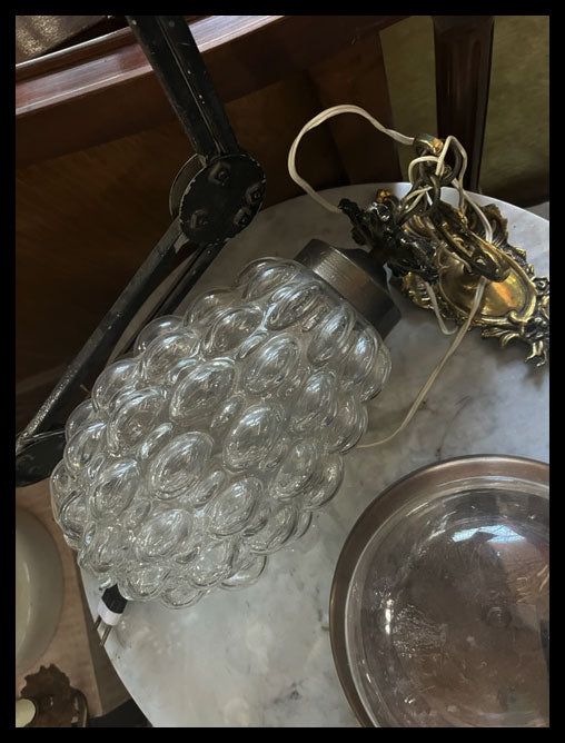 II.3488 LÁMPARA COLGANTE DE VIDRIO SOPLADO