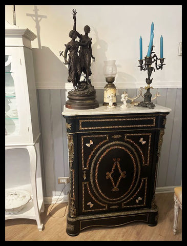 I.3679 ARRIMO CON MÁRMOL E INCRUSTACIONES