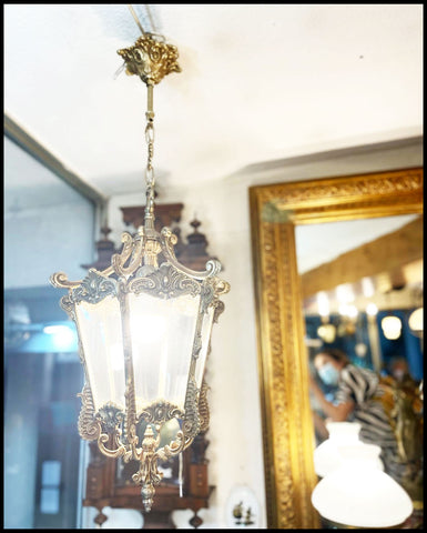 II.3334 FAROL FRANCÉS DE BRONCE