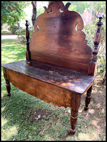 I.3724 BANCA DE MADERA DE CAMPO