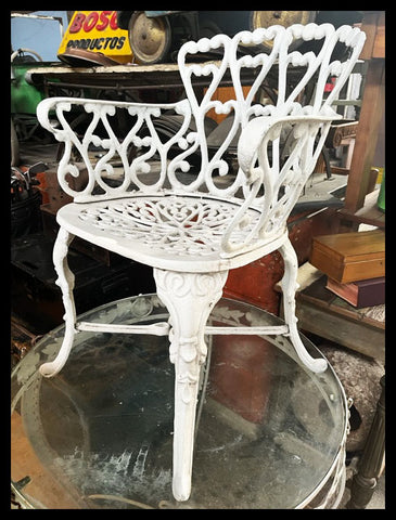 I.3750 PAR DE SILLAS CORAZÓN