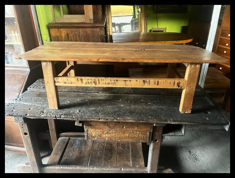 I.4084 MESA DE CENTRO CON MADERAS RECICLADAS