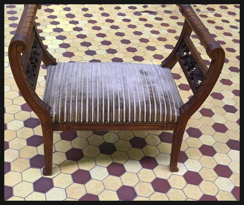 I.1936 BANCA CON TAPIZ