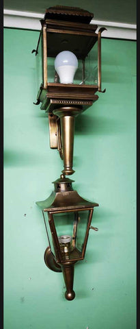 II.2446 FAROL DE BRONCE CÓNICO