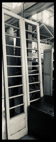 I.4139 PAR DE PUERTAS ALTAS DE VENTANAS