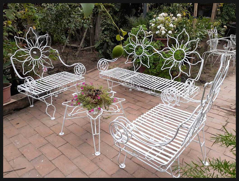 I.1940 JUEGO DE TERRAZA MODELO SOL LIVING