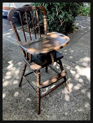 I.1438 SILLA DE NIÑOS DE MADERA