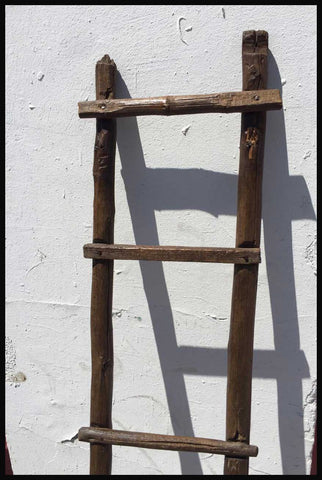 II.1927 ESCALERA RÚSTICA ANTIGUA