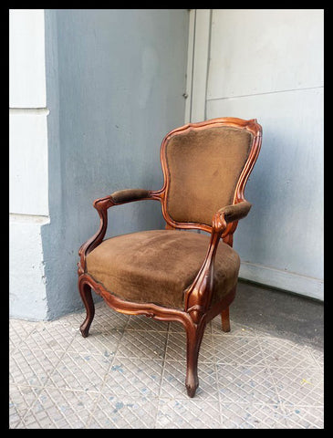 I.4176 SILLÓN DE FELPA