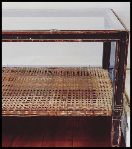 I.1951 MESA LATERAL VIDRIO