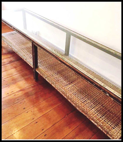 I.1951 MESA LATERAL VIDRIO