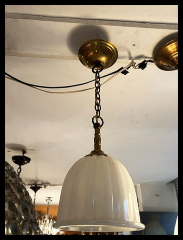 II.3664 LÁMPARA DE OPALINA ART DECO