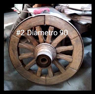 II.2497	RUEDA DIÁMETRO 90 CMS