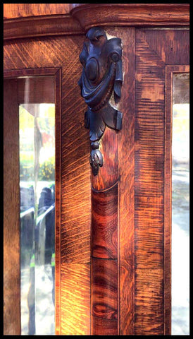 I.1986	VITRINA CRISTALES BISELADOS ORIGINALES