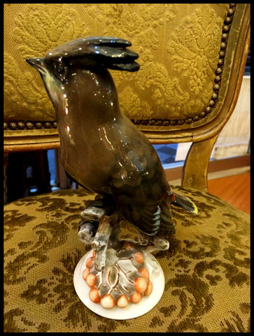 II.2546	PÁJARO DE PORCELANA ROSENTHAL ALEMÁN