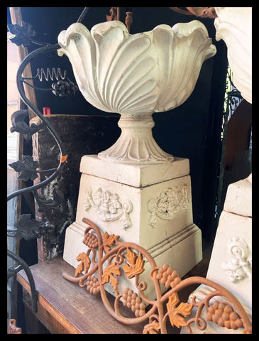 II.3675 CUARTETO DE COPONES BLANCOS