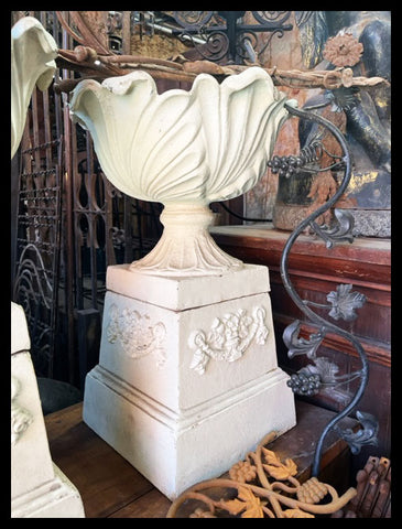 II.3675 CUARTETO DE COPONES BLANCOS