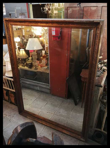 II.2595	ESPEJO GRANDE MARCO DORADO