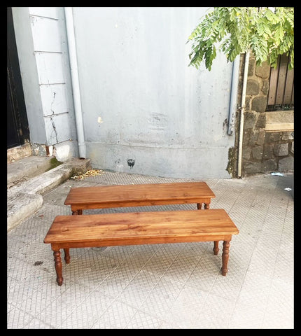 I.4297 BANCAS DE MADERA