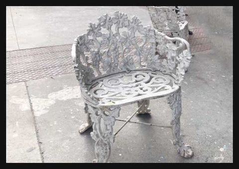 I.1625 SITIALES DE FIERRO FUNDIDO