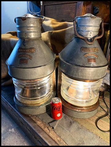 II.3697 LINTERNAS ANTIGUAS REFACCIONADAS