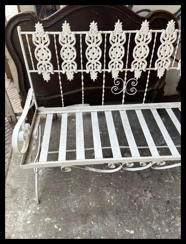 I.3917 PAR DE SILLONES DE FIERRO FORJADO