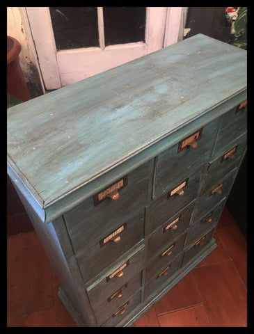 I.2014	MUEBLE CAJONES CELESTE