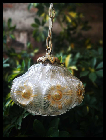 II.2623	LÁMPARA COLGANTE VIDRIO