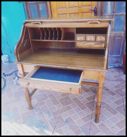 I.2037 ESCRITORIO ROLL TOP