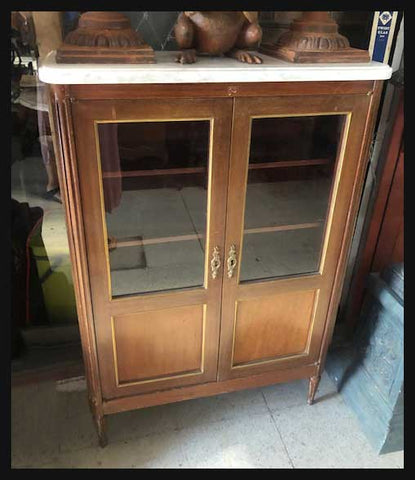 I.1468 MUEBLE TIPO BAR CON CUBIERTA DE MÁRMOL