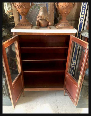 I.1468 MUEBLE TIPO BAR CON CUBIERTA DE MÁRMOL