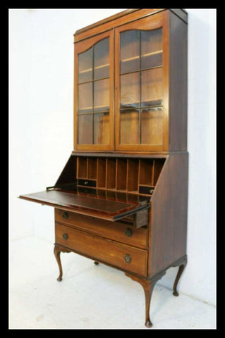 I.2067 BUREAU INGLÉS DE CAOBA