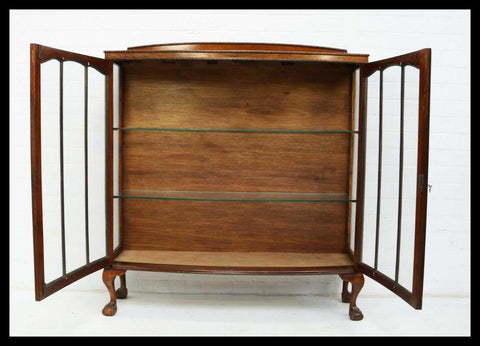 I.2070 VITRINA VIDRIADA DE ROBLE