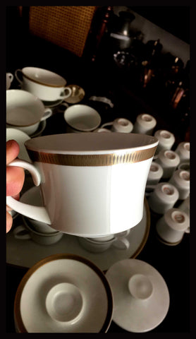 II.2279 JUEGO DE LOZA ESPAÑOL BIDASOA