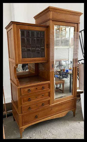 I.2109 ROPERO CON ESPEJO BISELADO