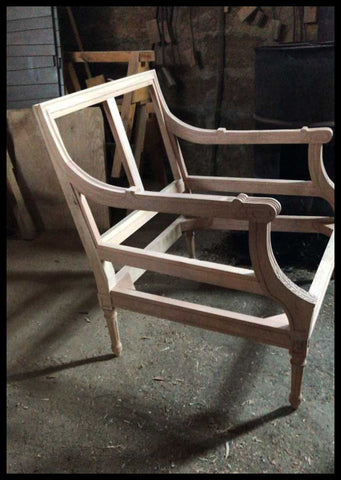 I.2137  SILLONES DE MADERA Y JUNCO A PEDIDO