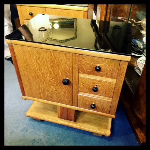 I.809 PAR DE VELADORES FRANCESES ART DECÓ